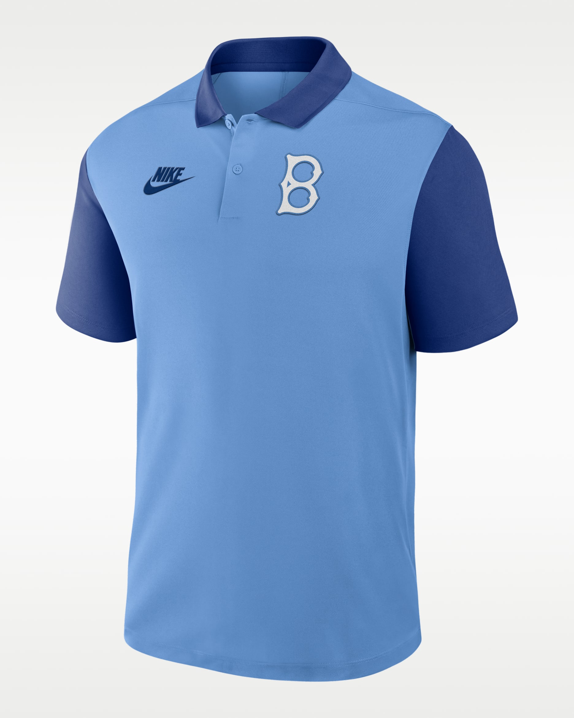 Brooklyn Dodgers Cooperstown Victory Men's Nike Dri-FIT MLB Polo